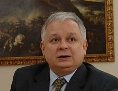 Prezydent Kaczyński: Wałęsa gorszy od Kwaśniewskiego