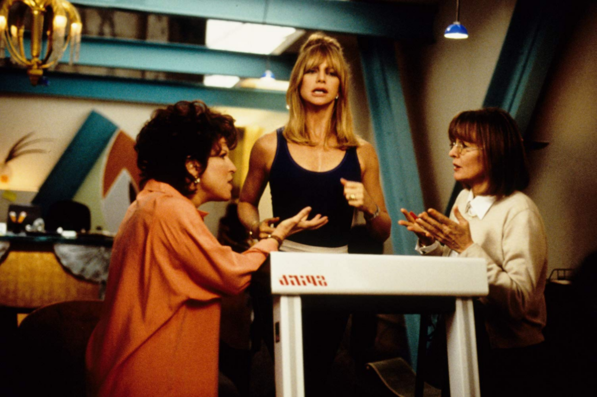 Goldie Hawn, Diane Keaton i Bette Midler w filmie „Zmowa pierwszych żon” (1996) 