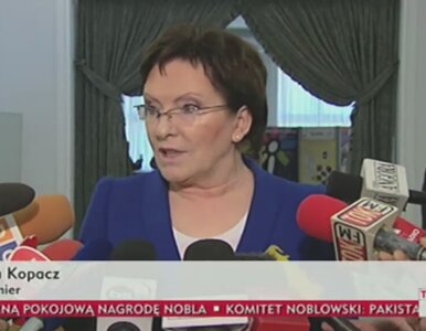 Miniatura: Kopacz: W kwestii eboli wierzę ministrowi...