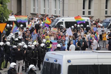 Policyjne zabezpieczenie Marszu Równości 