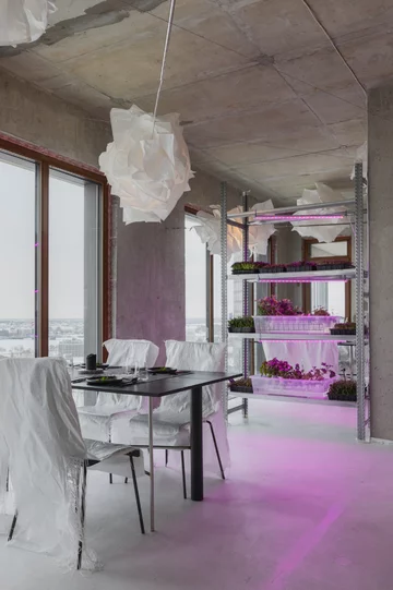 Venue 54 pop up Restaurant, Ryga. Projekt: Open AD 