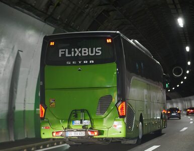 Miniatura: Pasażerowie Flixbusa planowali atak...