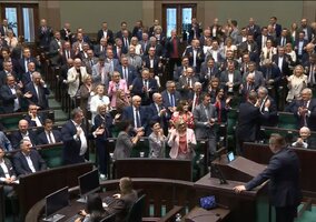 Miniatura: Politykowi zrobiło się szkoda...