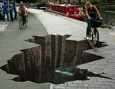 Miniatura: Sztuka uliczna, która zaskakuje i bawi....