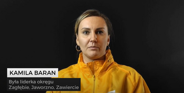 Kamila Baran, liderka okręgu Zagłębie, Jaworzno, Zawiercie