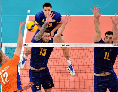 Miniatura: Ukraińscy siatkarze sprawili niespodziankę...