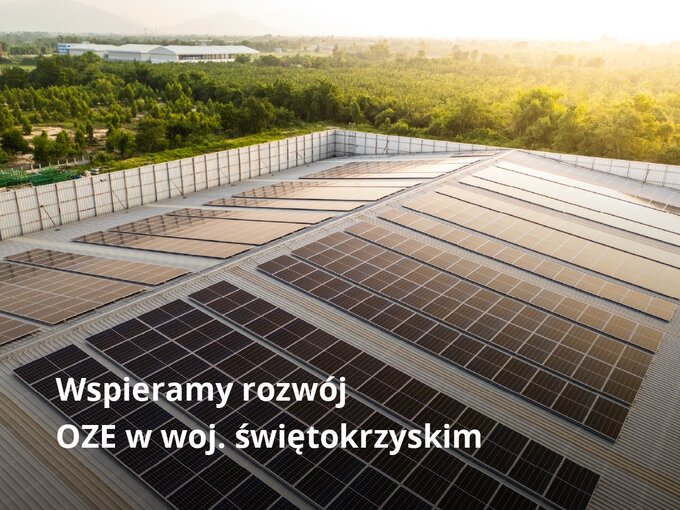 Pożyczki unijne na rozwój OZE w woj. świętokrzyskim