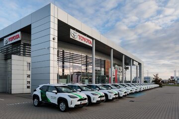 Toyoty we&nbsp;flocie Żabki