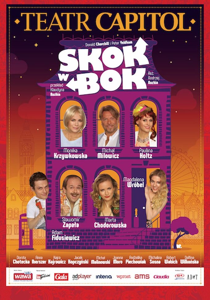 Plakat "Skok w bok"