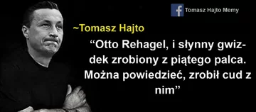 Tomasz Hajto kończy 45 lat - memy 