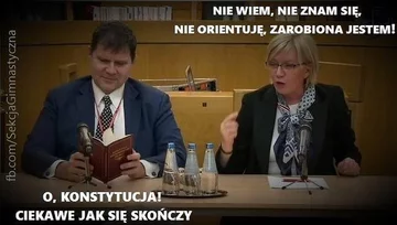 Prezes TK z tytułem „Człowieka Wolności” tygodnika „Sieci” - mem 