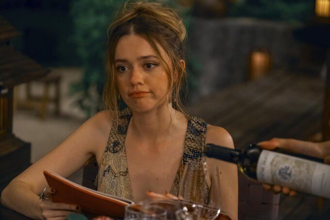 Kadr z&nbsp;serialu &bdquo;Biały Lotos&rdquo;