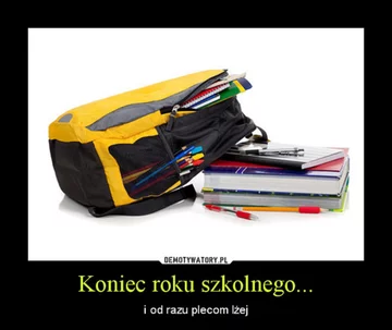 Zakończenie roku szkolnego - okolicznościowe memy 