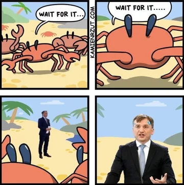 Negocjacje w Zjednoczonej Prawicy. Memy 