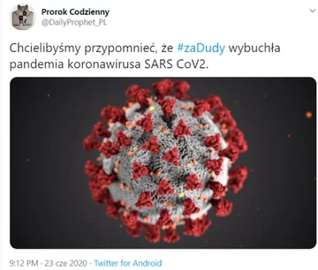 #ZaDudy - ten hasztag zdobył popularność na Twitterze 