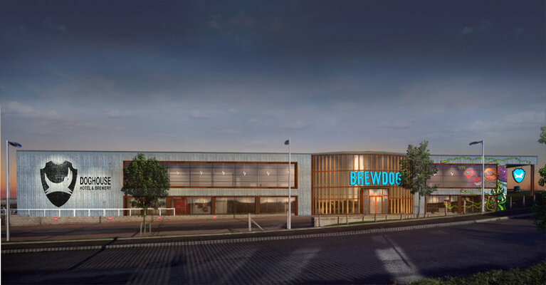 Miniatura: Hotel przy browarze BrewDog