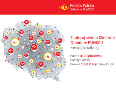 Miniatura: Poczta Polska z wygodną mapą punktów...