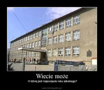 Początek roku szkolnego oczami internautów 