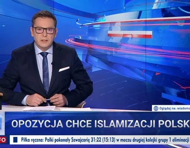 Miniatura: „Wiadomości” straszą „islamizacją”,...