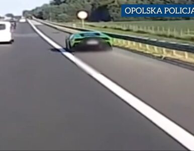 Miniatura: Autostrada to nie tor wyścigowy. Kierowca...