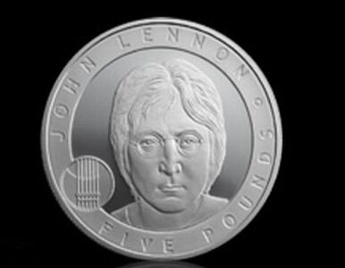 Miniatura: Srebrna moneta Johna Lennona