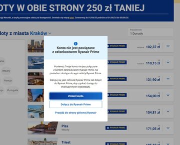 Zniżki w&nbsp;Ryanair