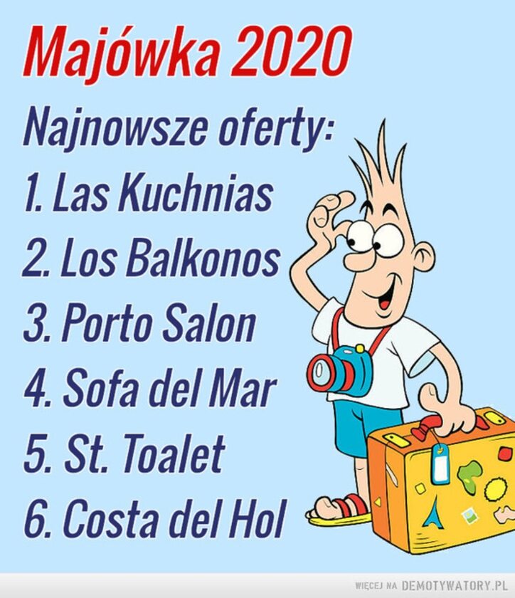 Mem związany z majówką 