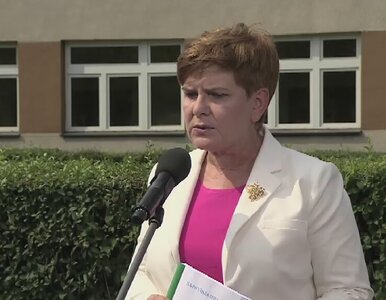 Miniatura: Szydło: PO zajmuje się przepychankami na...