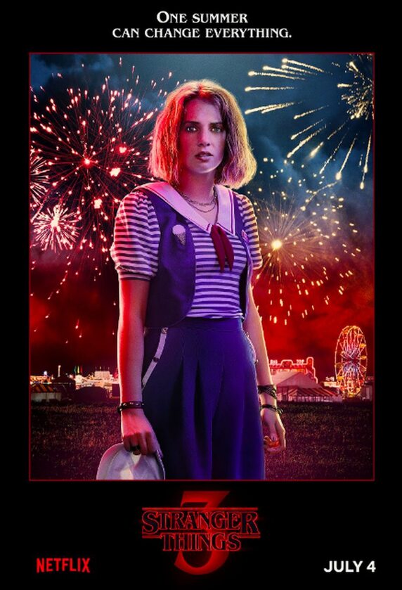 Plakat zapowiadający trzeci sezon "Stranger Things" 