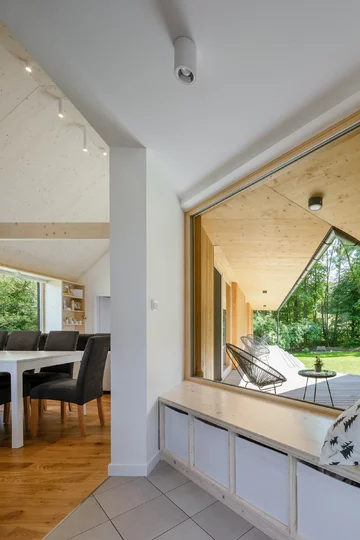 Nowoczesna stodoła, projekt studio KLAR Linka, nowoczesna stodoła, studio KLAR