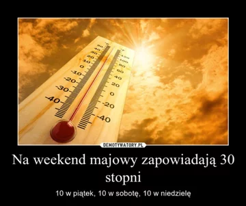 Mem związany z majówką - galeria zdjęć