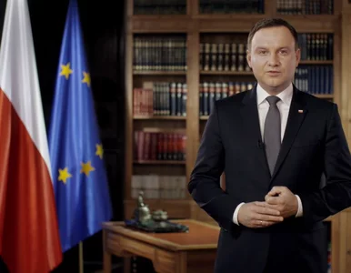 Miniatura: Duda apeluje o udział w wyborach i silny...