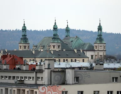 Miniatura: Instalacja artystyczna podzieliła Kielce....