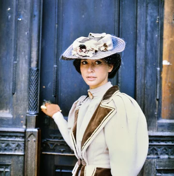 kadr z filmu „Spokojne lata” 1981. Kadr z filmu „Spokojne lata” w reżyserii Andrzeja Kotkowskiego, n/z Halina Golanko.