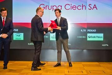 Nagroda "Polskiego geparda" przyznana Grupie Ciech SA Gala 200 Największych polskich firm tygodnika "Wprost"