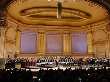 Koncert w Carnegie Hall w 100. rocznicę premiery ukraińskiego „Szczedryk”