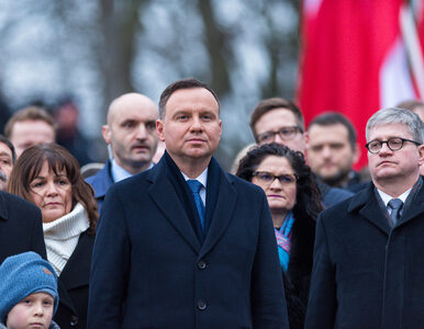 Miniatura: Sondaż CBOS. Prezydent Andrzej Duda po raz...