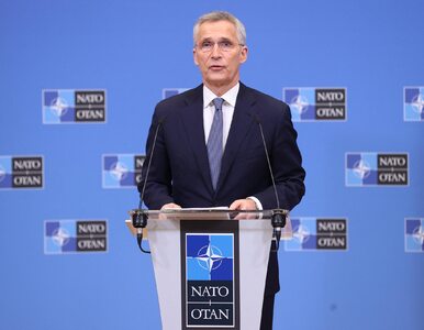 Miniatura: Szef NATO skomentował pomysł „misji...