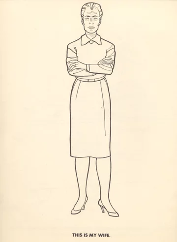 The Executive Coloring Book by Marcie Hans, Dennis Altman & Martin A. Cohen, 1961