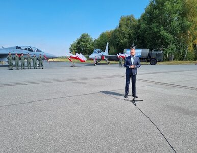 Miniatura: Nowe myśliwce polskiej armii. Błaszczak:...