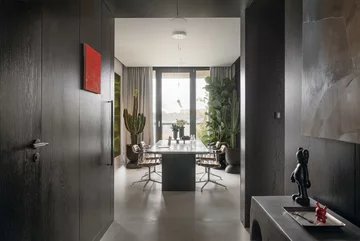 Nowoczesny apartament w Bydgoszczy, projekt CXA 