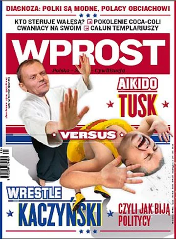 Okładka tygodnika Wprost nr 21/2009 (1376)