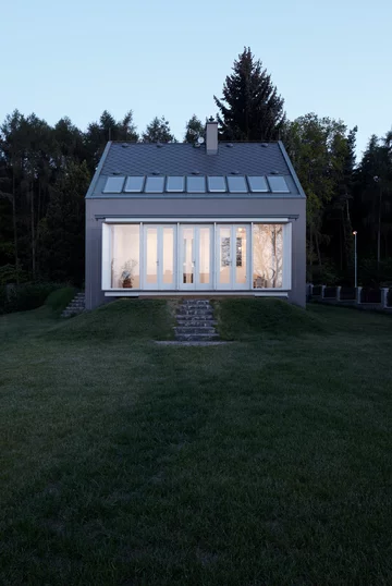 Renowacja podmiejskiego domku, projekt Kaa Studio Linka, forest, Kaa