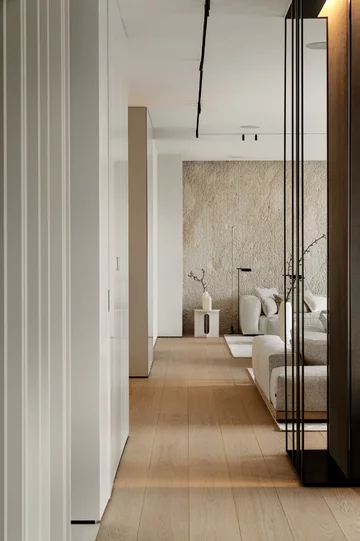 Apartament jak butikowy hotel, projekt Bajer Sokół Team 