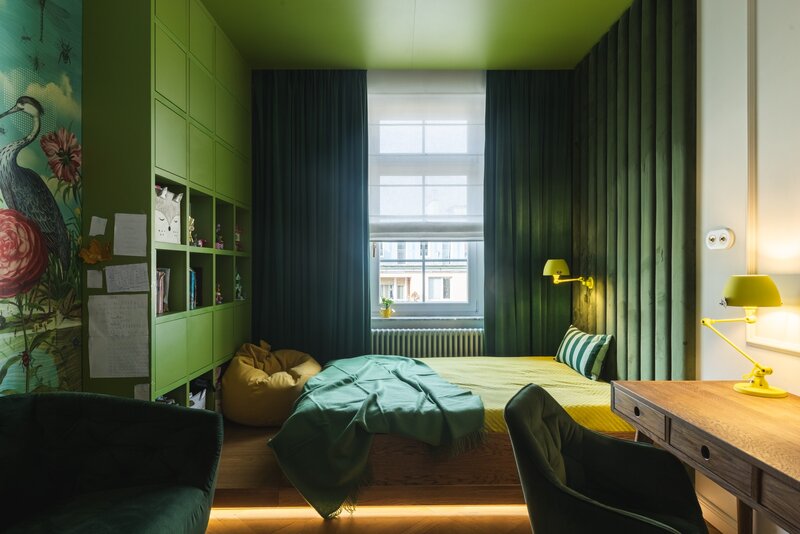 100-metrowy apartament w&nbsp;kamienicy w&nbsp;Gdyni, projekt: masz.design