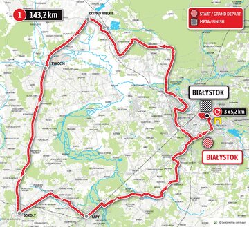 ORLEN Wyścigu Narod&oacute;w w&nbsp;Białymstoku &ndash; etap 1