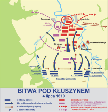 Plany bitwy pod&nbsp;Kłuszynem