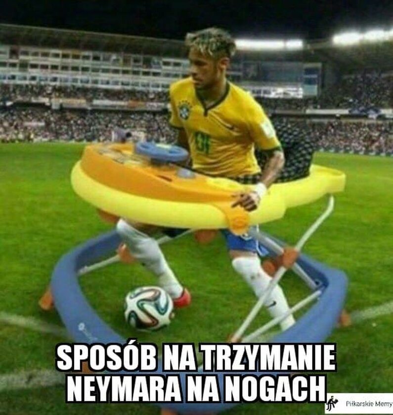 Mem z Neymarem 