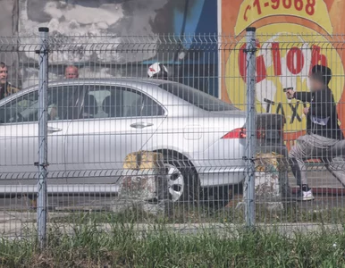 Miniatura: Pożar centrum handlowego w Warszawie. Na...