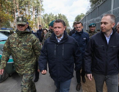 Miniatura: Gorąco przy granicy polsko-białoruskiej....